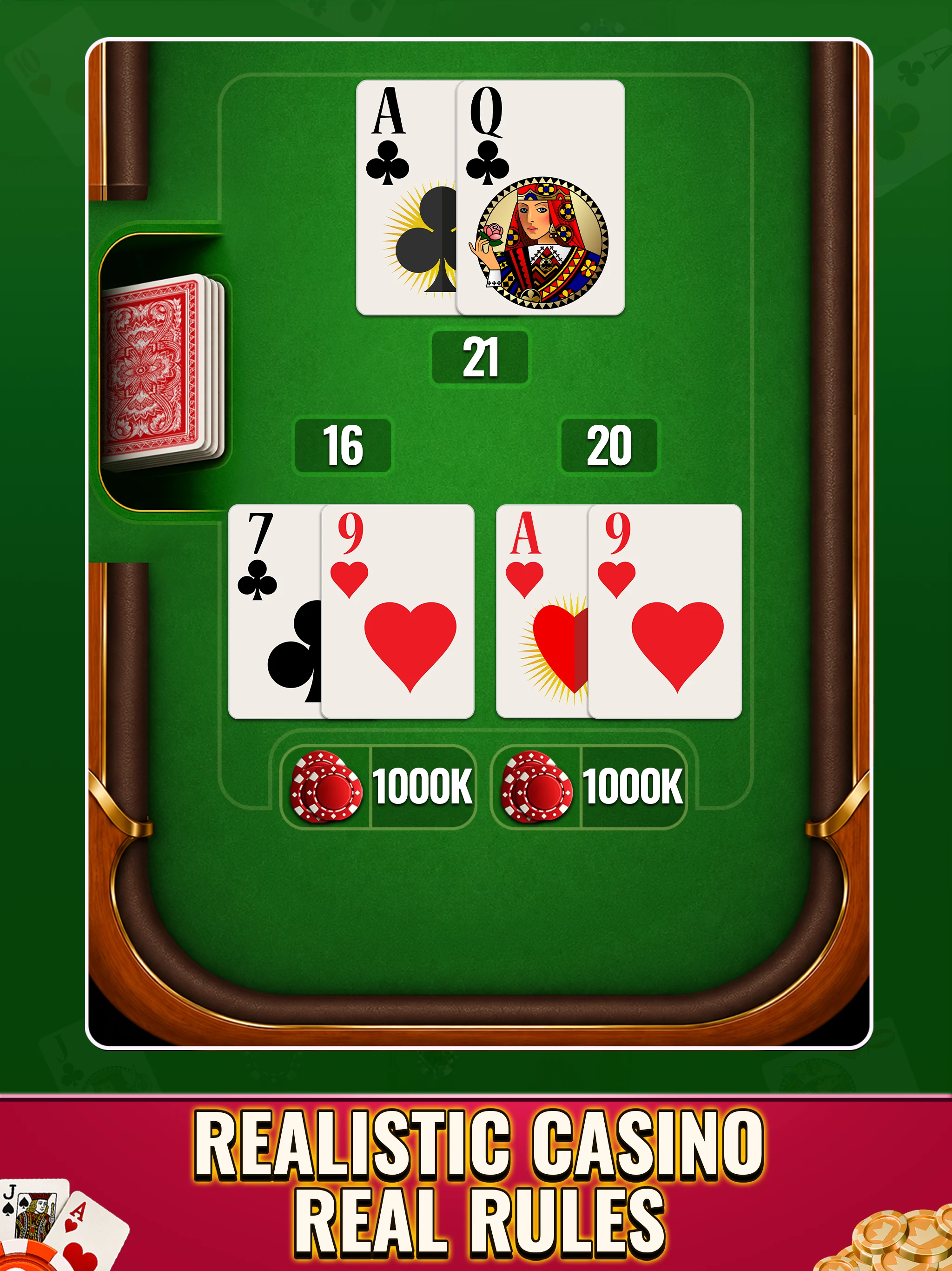 Blackjack 21 - Offline Game screenshot