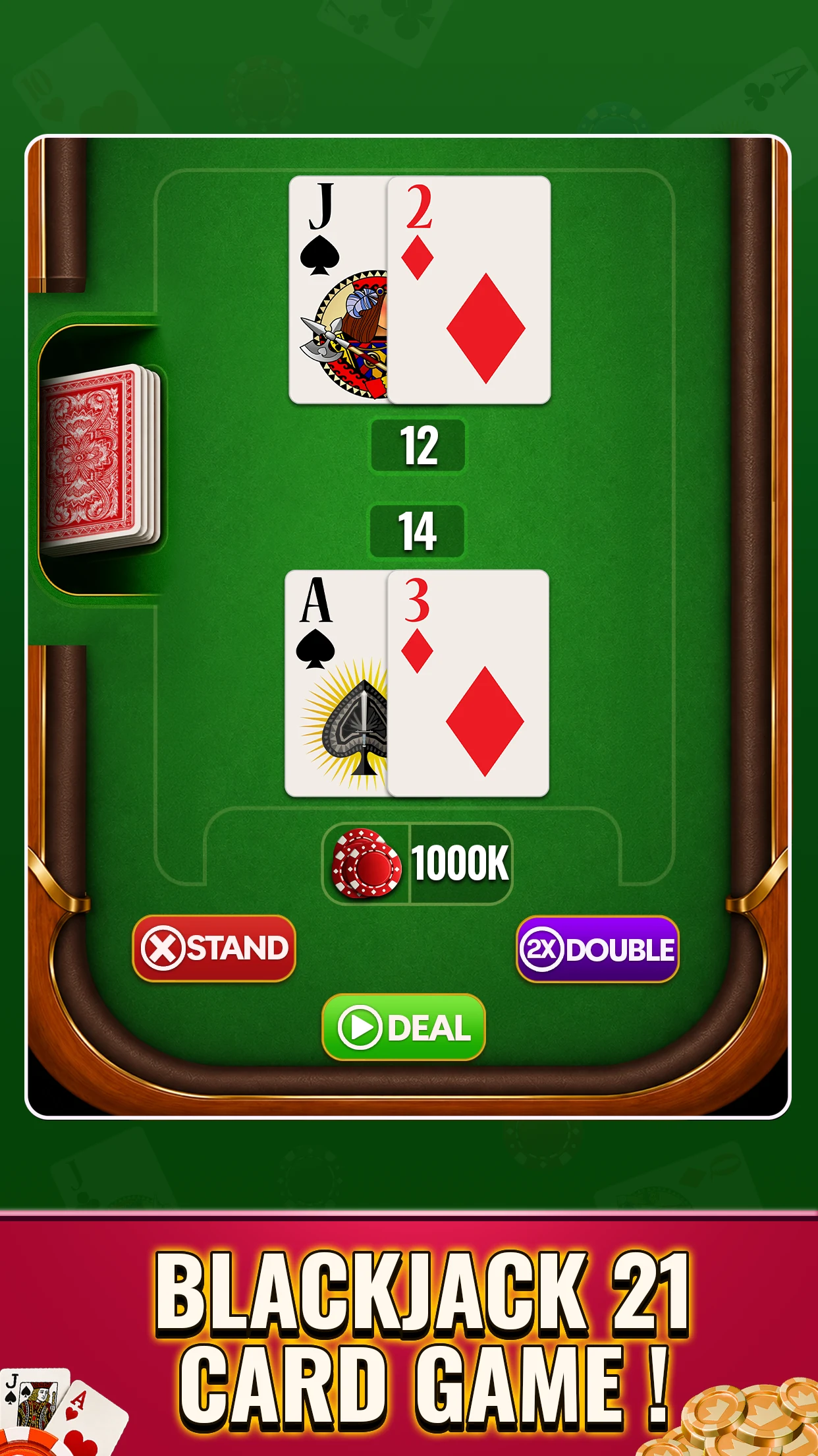 Blackjack 21 - Offline Game screenshot
